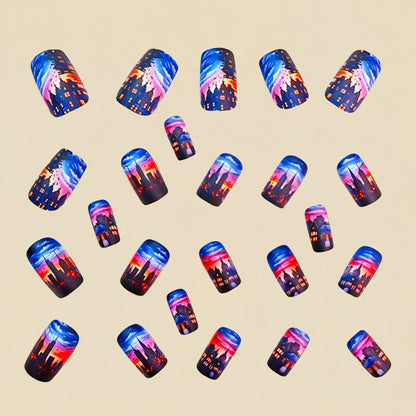 24pcs/Set Press On Nails