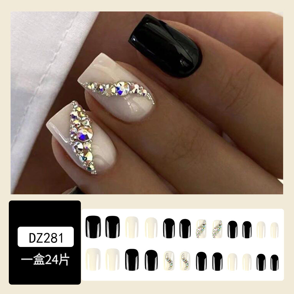 White-edged French wear nail plate