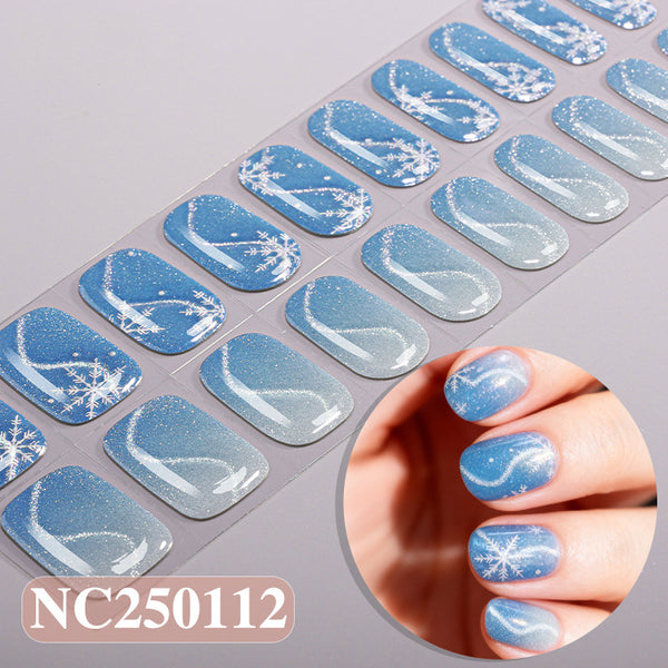 Semi-Cured Gel Nail sticker NC250112