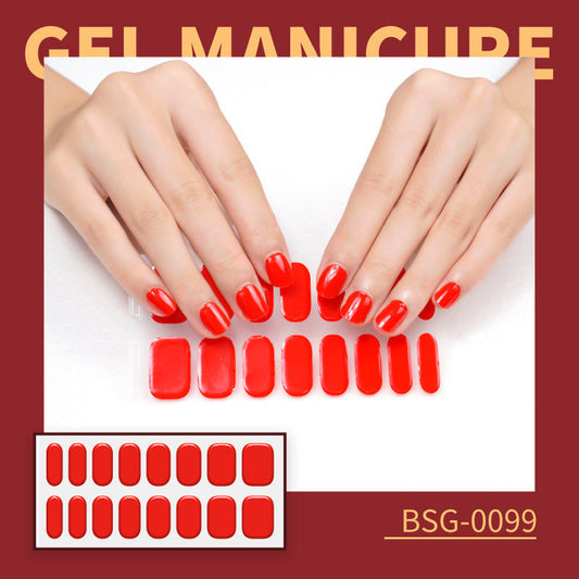 Salon-Quality Gel Nails Strips BSG-0099