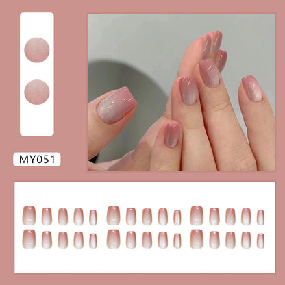 24Pcs press on nail MY051