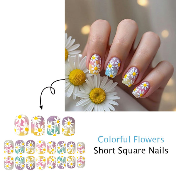 24pcs/Set Press On Nails