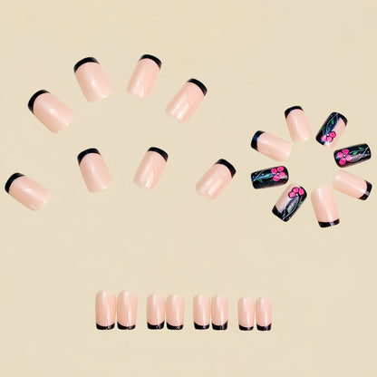 24pcs/Set Press On Nails