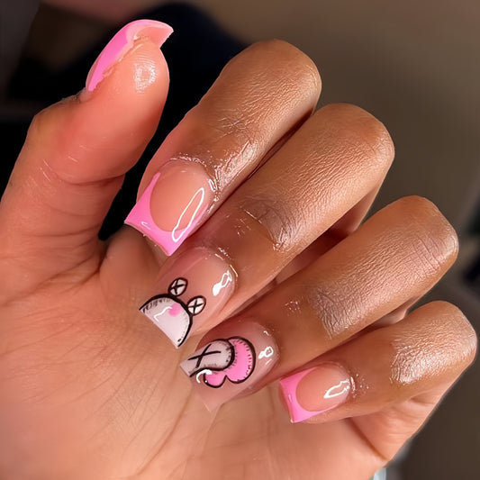 24pcs/Set Press On Nails