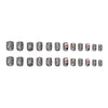12 sizes/24 pcs press on nail