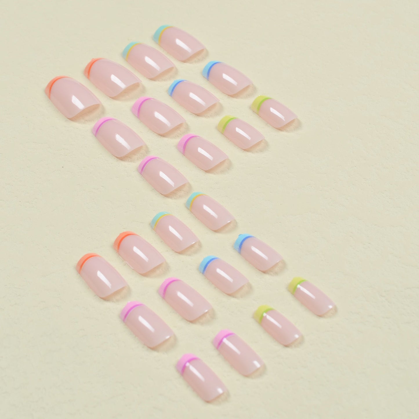 15 Sizes-30 Pcs Acrylic Press On Nails SN022