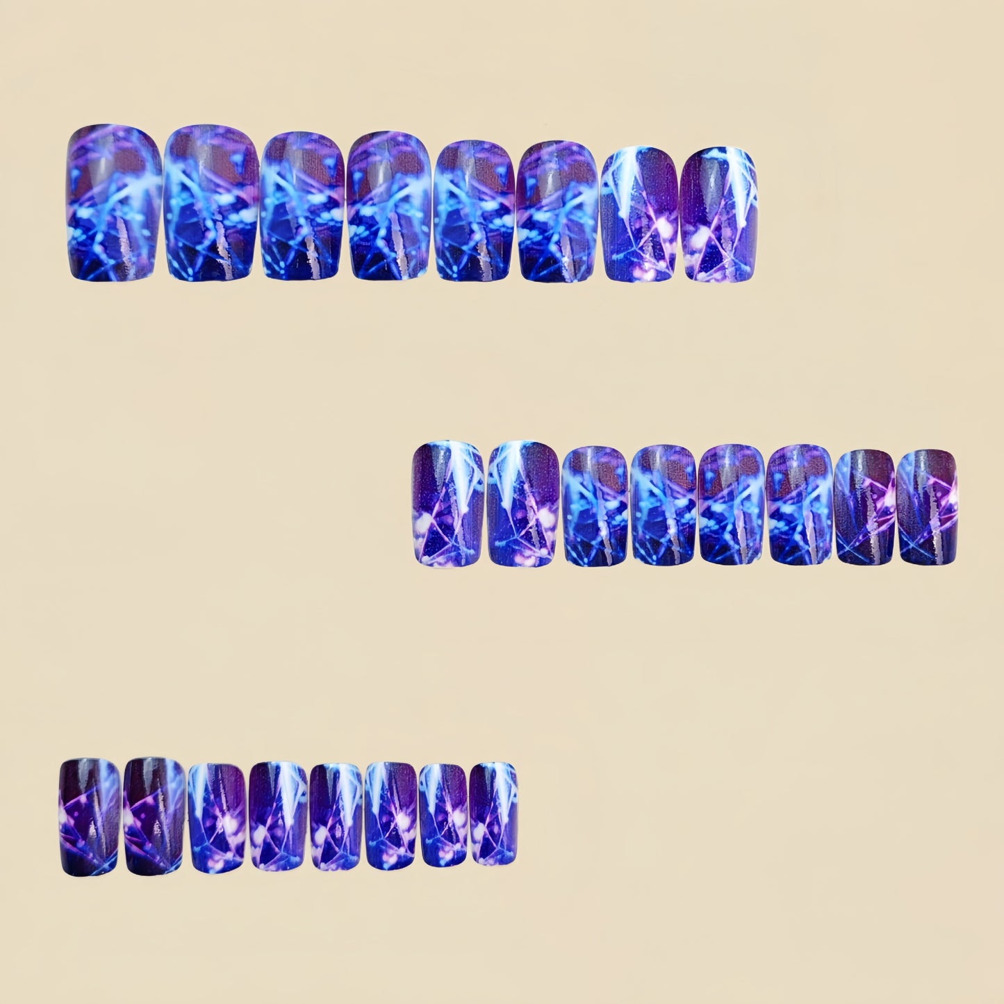 24pcs/Set Press On Nails