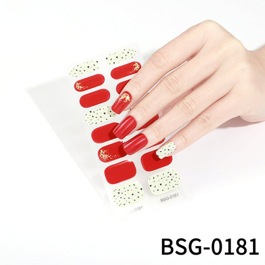 Salon-Quality Gel Nails Strips BSG-0181