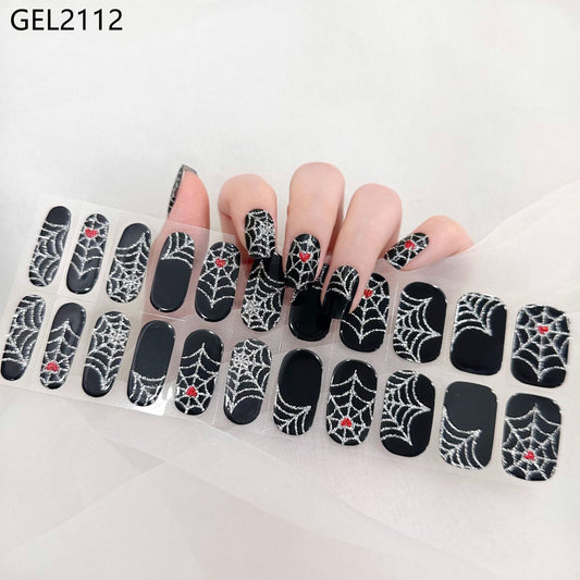 Semicured UV gel nail sticker kit GEL2112