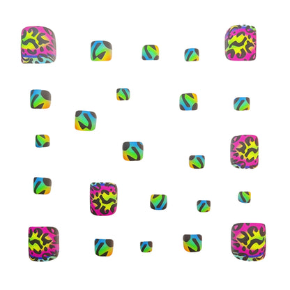 Pedicure fake nail Y609
