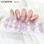 UV gel nail sticker semi-cured UVG60048