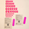 Solid color rose pink