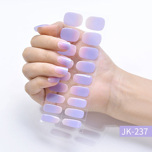 Semi-cured Gel Nail WrapsJK237