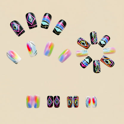 24pcs/Set Press On Nails