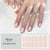 Nail wraps Soft Apricot Halo