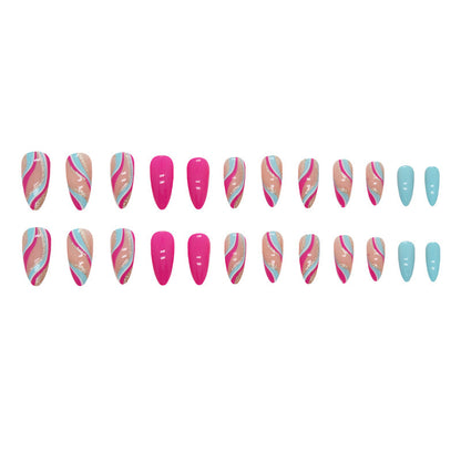 24pcs/Set Press On Nails