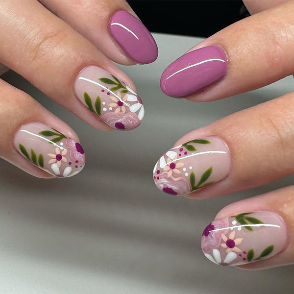 Purple flowers