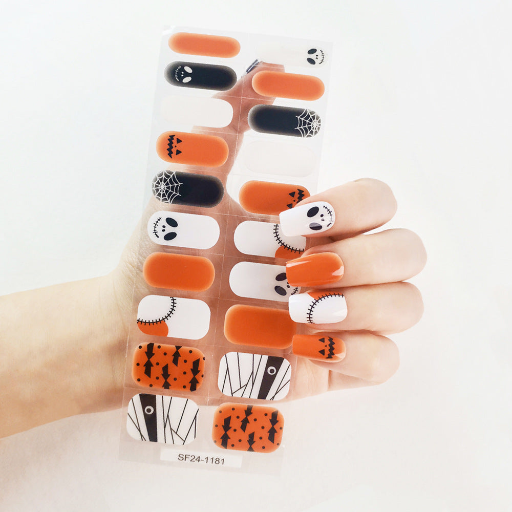 Semicured UV gel nail stickers SF24-1181