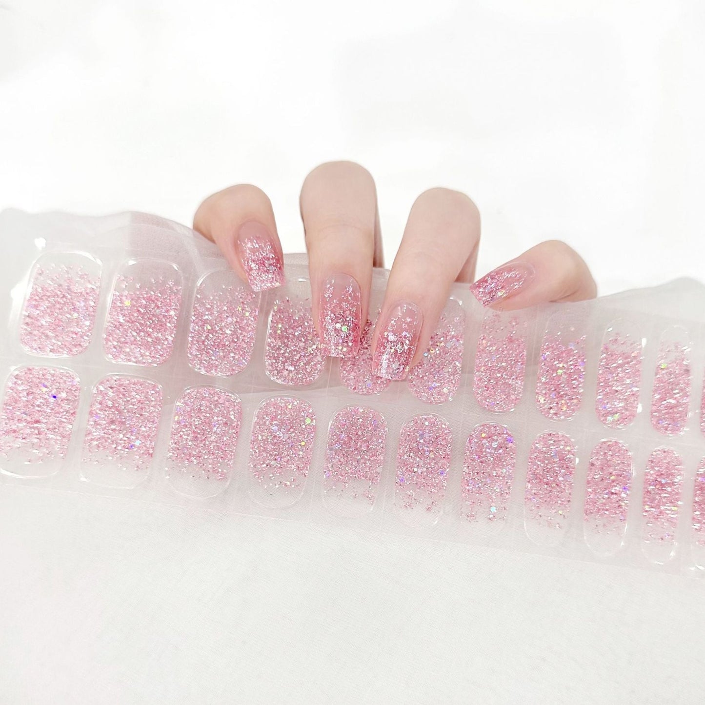 Semicured UV gel nail sticker kit UVG60113