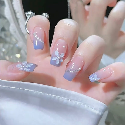 Spicy girl explodes and flashes through fake nail