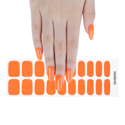 Semi-cured Gel Nail Wraps