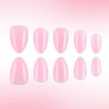 30 pieces Glossy pink