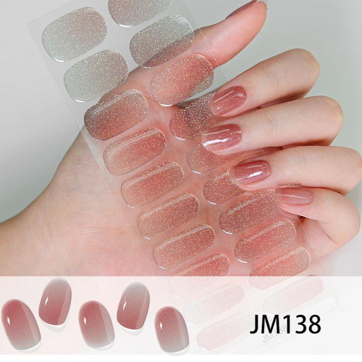 Semi-cured Gel Nail Strips JM138