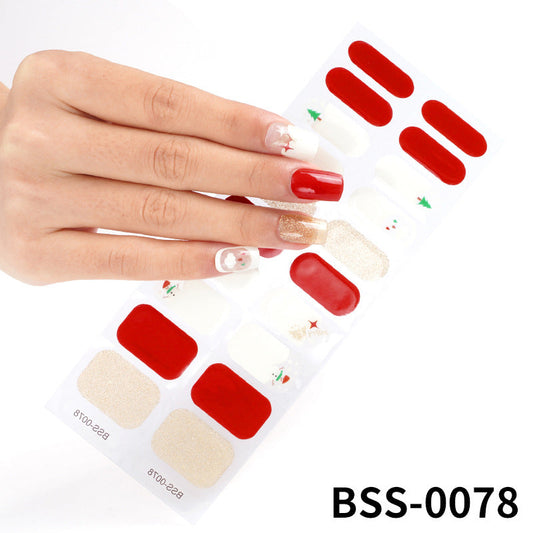 Salon-Quality Gel Nails Strips BSS-0078