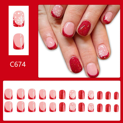 Press on nail C674