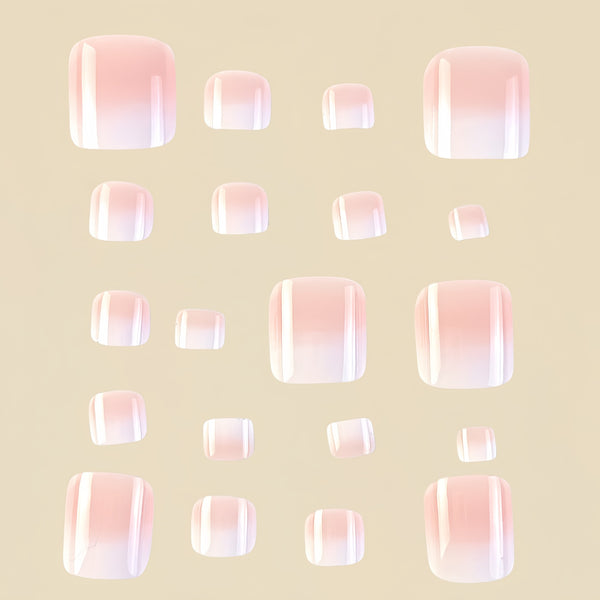 Pedicure fake nail