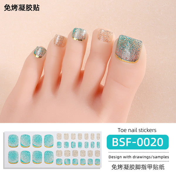 UV-free gel manicure sticker