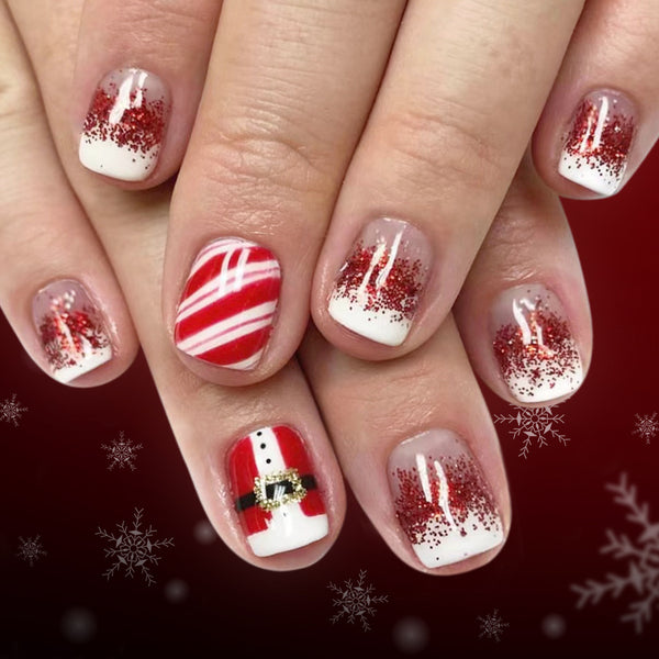 24pcs/Set Press On Nails C1277