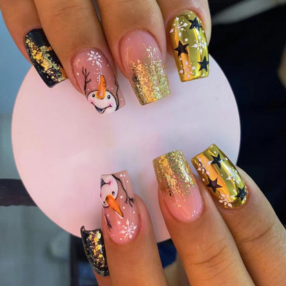 24pcs/Set Press On Nails