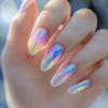 Rainbow smudge
