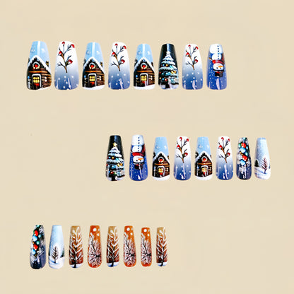 24pcs/Set Press On Nails