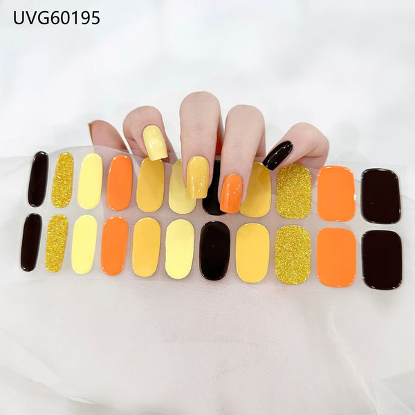 ins UV gel nail sticker UVG60195