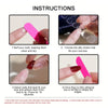 Pink gradual change flower