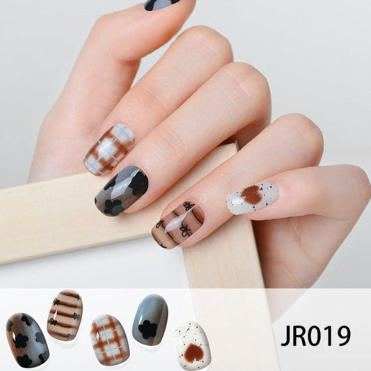 Semi-cured Gel Nail Strips JR019