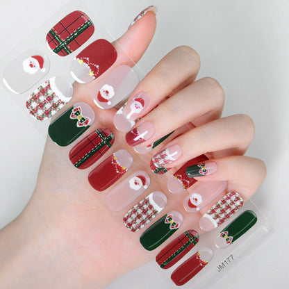 Semi-cured Gel Nail Stickers JM-177