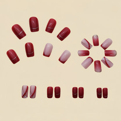 24pcs/Set Press On Nails