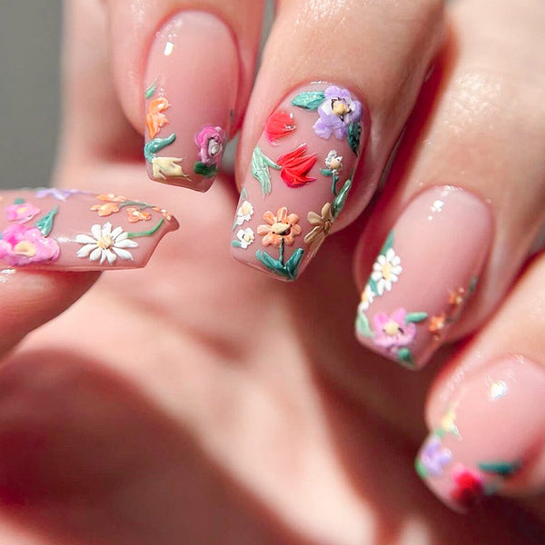 24pcs/Set Press On Nails