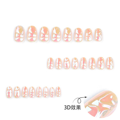 24pcs/Set Press On Nails JP3436