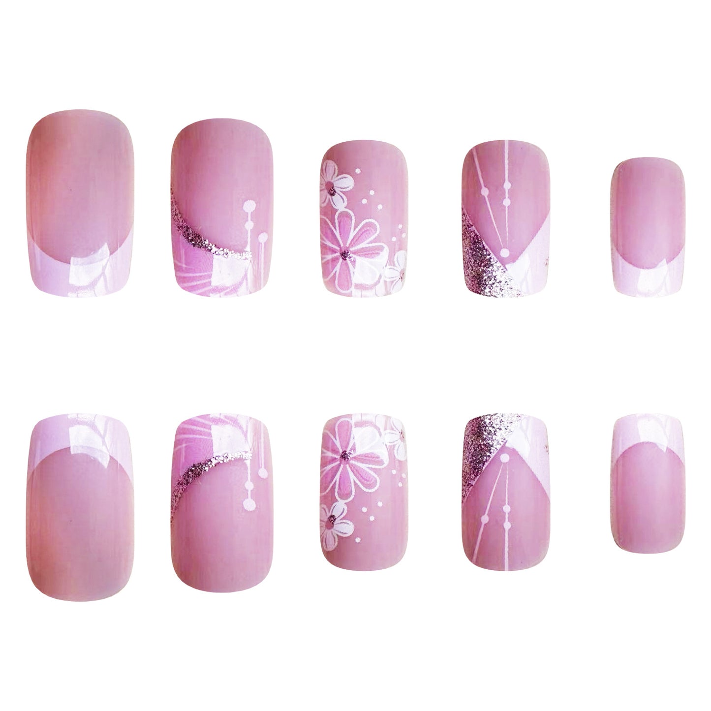 24pcs/Set Press On Nails