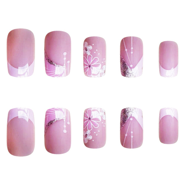 24pcs/Set Press On Nails