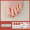 Bandes de vernis gel pour pédicure
