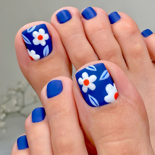 Pedicure fake nail Y667
