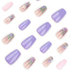 12 Sizes-24 Pcs Press On Nails JP3722