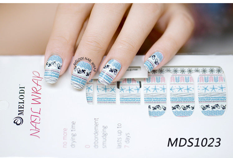 Nail wraps MDS1023