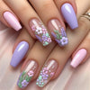 12 Sizes-24 Pcs Press On Nails JP3722