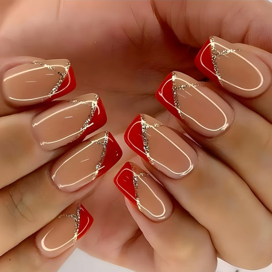 24pcs/Set Press On Nails